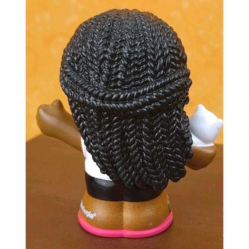 Fisher Price Little‎ People African American Barbie With Pet Kitty Cat 2022